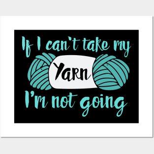 Knitting humor Posters and Art